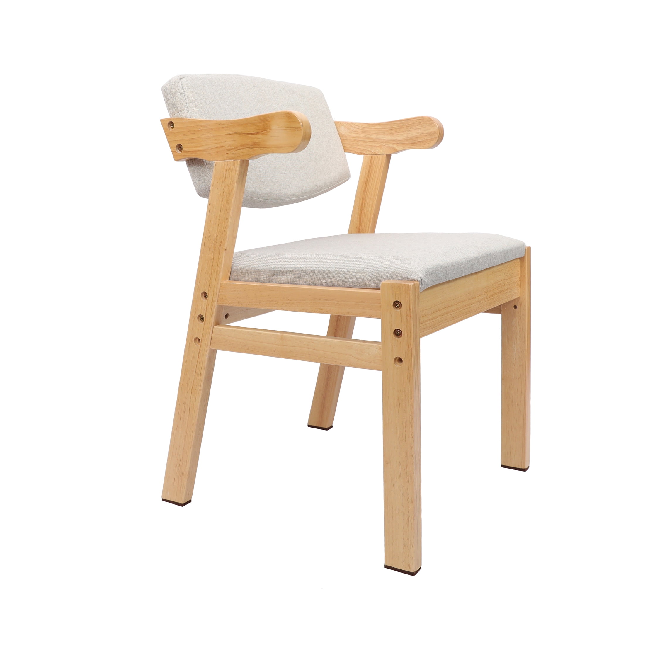 BALANBO Kids Study Chair Rubber Wood Height Adjustable Dining Chair ...