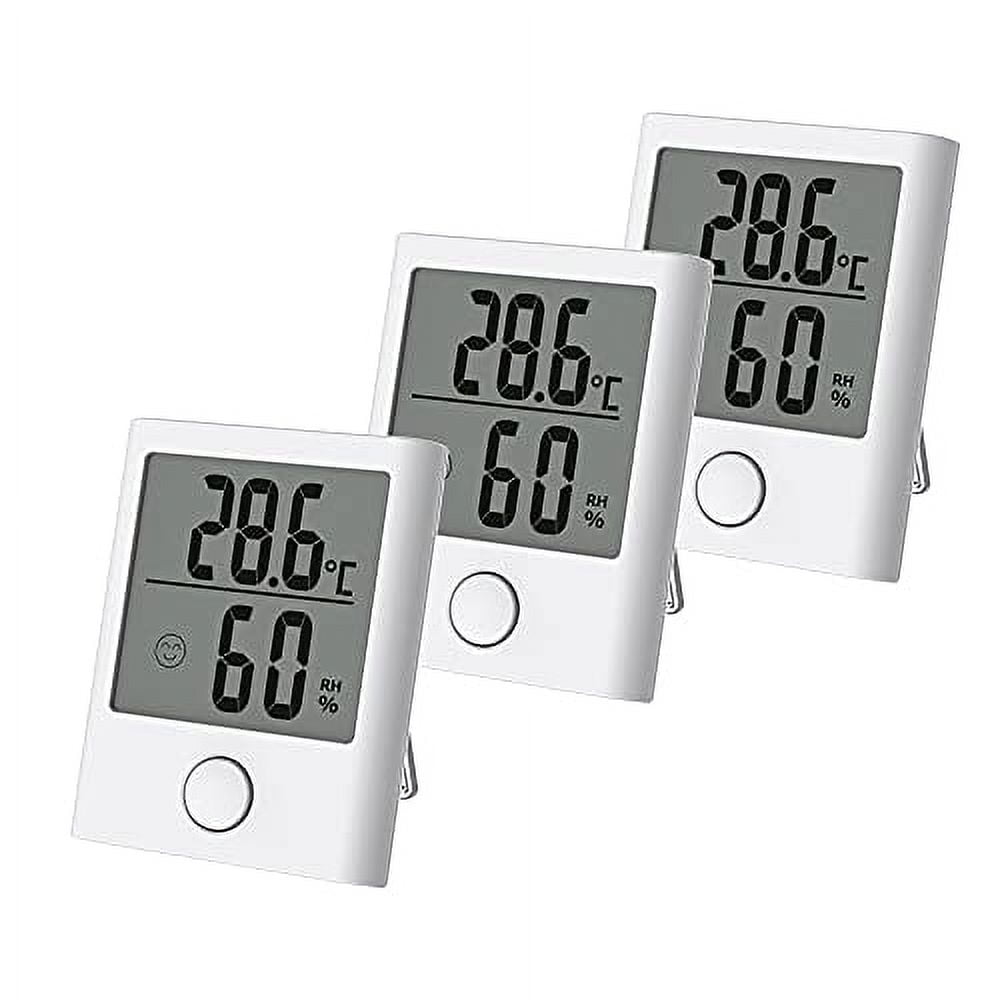 BALDR Digital Mini Hygrometer & Indoor Thermometer Monitor Room