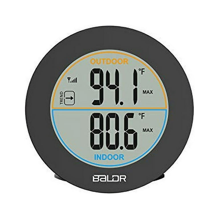 Wall Thermometer Indoor Home Wall Mounted Weather Thermometer
