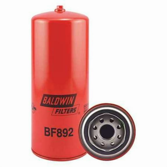 BALDWIN FILTERS BF892 Fuel Filter,9-1/32 x 3-11/16 x 9-1/32 In