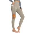 thumbnail image 1 of BALEAF Fleece Lined Leggings for Women Winter Warm Petite High Waisted Thermal Thick Yoga Pants with Pockets Weathered Teak S, 1 of 7