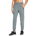 thumbnail image 1 of BALEAF Men's Lightweight Jogger Pants Workout Running Athletic Training Gym Quick Dry Tapered Joggers Zipper Pockets Light Gray XXL, 1 of 7