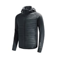 thumbnail image 1 of BALEAF Men's Lightweight Puffer Outerwear Jacket Warm Winter Hiking Walking Coat Water Resistant Package Dark Grey XXL, 1 of 7
