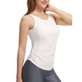 thumbnail image 1 of BALEAF Tankini Tops for Women High Neck Swim Top Modest Bathing Suit Top Long Tank Top for Swimming Star White 42, 1 of 7