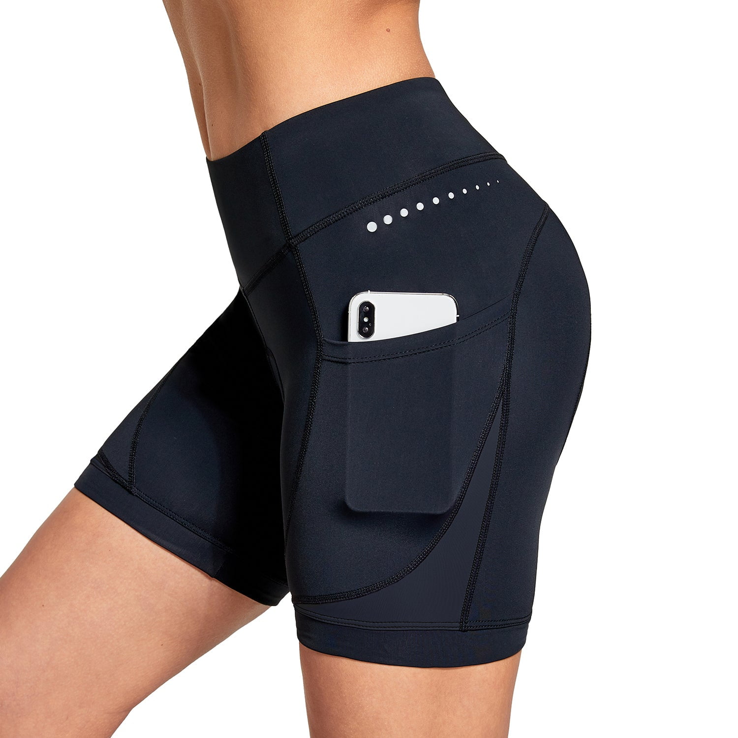 BALEAF Women's Hiking Pants Quick Dry with Zipper Pockets Running Yoga  Black Size XS 