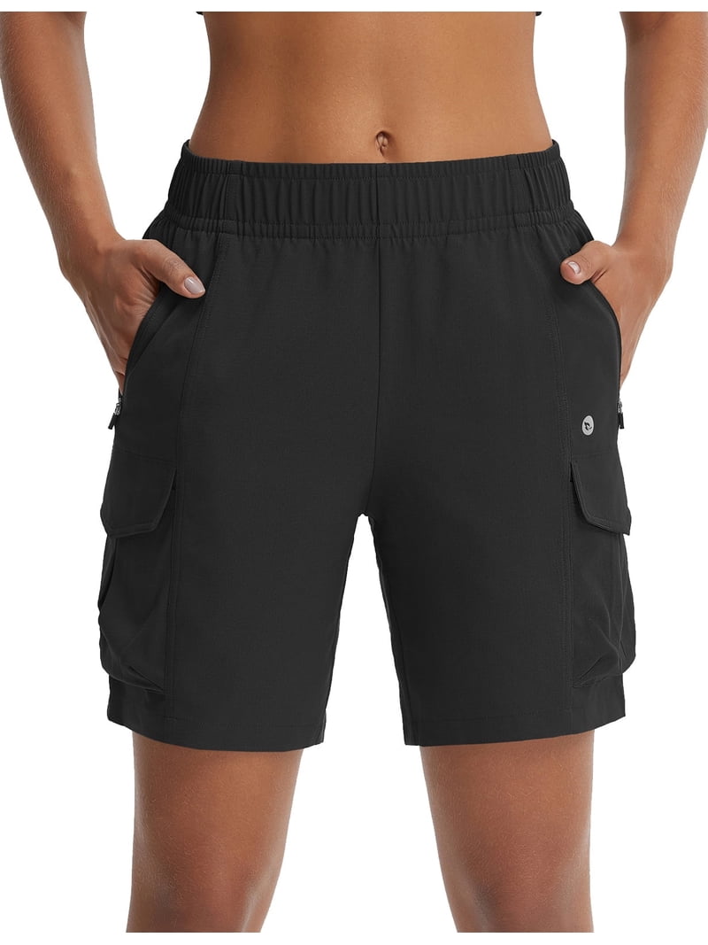 BALEAF Women's 7'' Hiking Shorts Lightweight Water Resistant