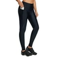 thumbnail image 1 of BALEAF Women's Bike Pants 4D Padded Cycling Tights High Waisted Bicycle Clothes Pockets Biking Apparel UPF 50+ Black S, 1 of 7