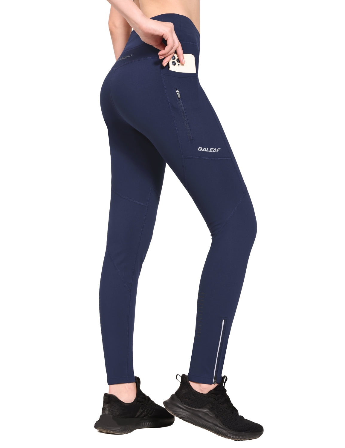 BALEAF Women's Fleece Lined Pants Sweatpants Warm Zipper Pockets Winter  Sports Running Hiking - AliExpress