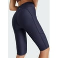 thumbnail image 1 of BALEAF Women's Modest Swim Board Shorts Full Coverage Swim Capris Swimming Shorts with Liner Navy L, 1 of 6