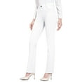 thumbnail image 1 of BALEAF Womens Dress Pants Yoga Work Pants Pull On Slacks Business Casual Office Trouser Pockets 29" White XL, 1 of 6