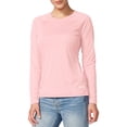 thumbnail image 1 of BALEAF Womens Shirts Long Sleeve Tops UPF 50+ Sun Protection Shirts SPF UV Quick Dry Lightweight T-Shirt Outdoor Hiking Runing Fishing Pink Size S, 1 of 6