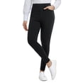 thumbnail image 1 of BALEAF Womens Skinny Dress Pants Stretch Petite Yoga Work Pants Pull On Dressy Leggings with Zipper Pockets 7/8 Ankle Black XL, 1 of 7
