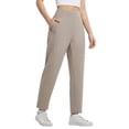 thumbnail image 1 of BALEAF Womens Travel Pants with 6 pockets Work Lightweight Stretch Ankle Petite Dressy Casual Golf Busniess Slacks Beige 3XL, 1 of 7