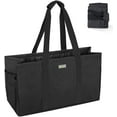 thumbnail image 1 of BALEINE Soft Large Utility Tote Bag, Foldable Tote for Storage Laundry Pool, Charcoal Black, 1 of 7