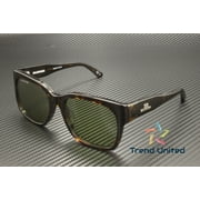 BALENCIAGA BB0212S 002 Rectangular Acetate Havana Green 56 mm Unisex Sunglasses