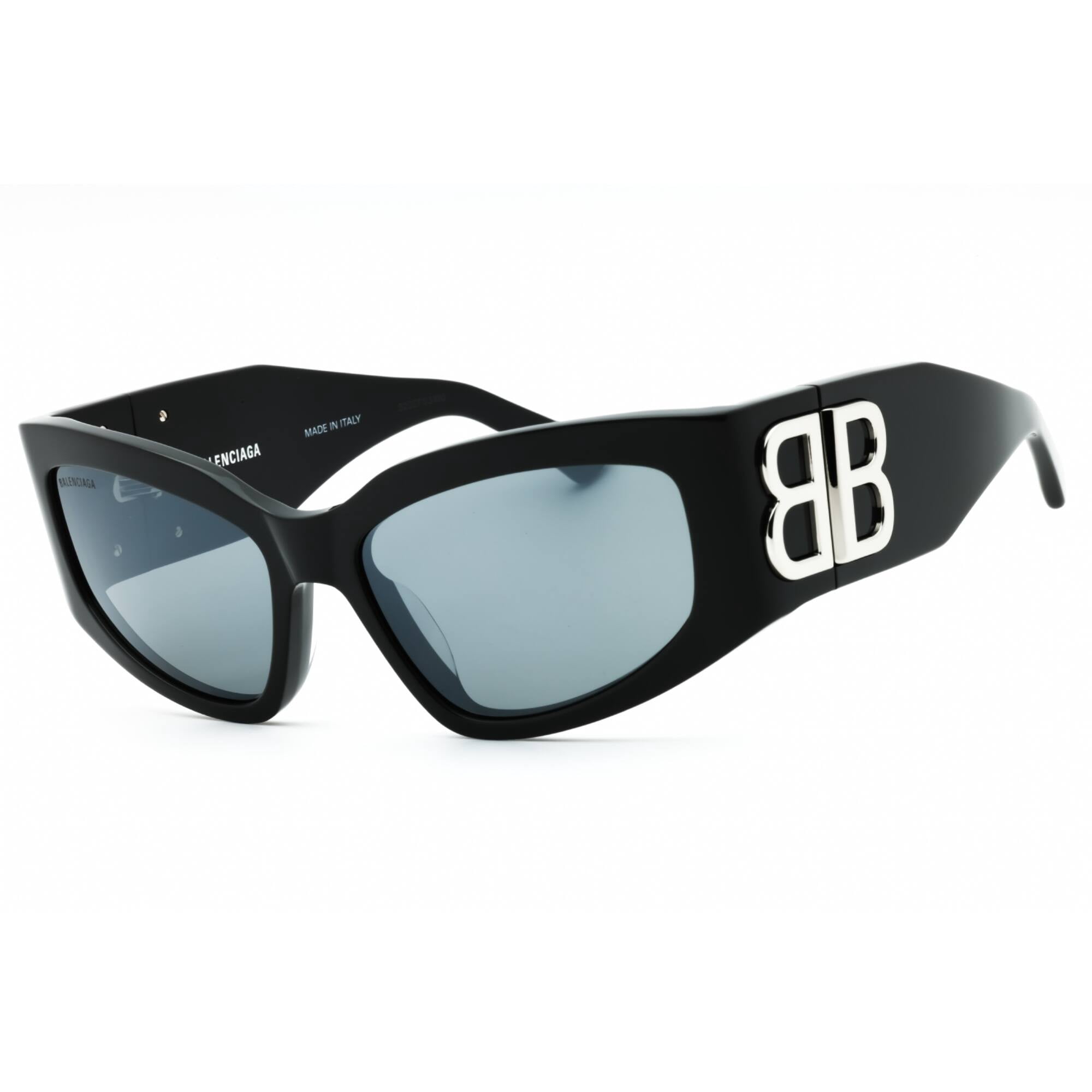 Balenciaga BB0321S 009 57mm Cat Eye Sunglasses Women's Grey