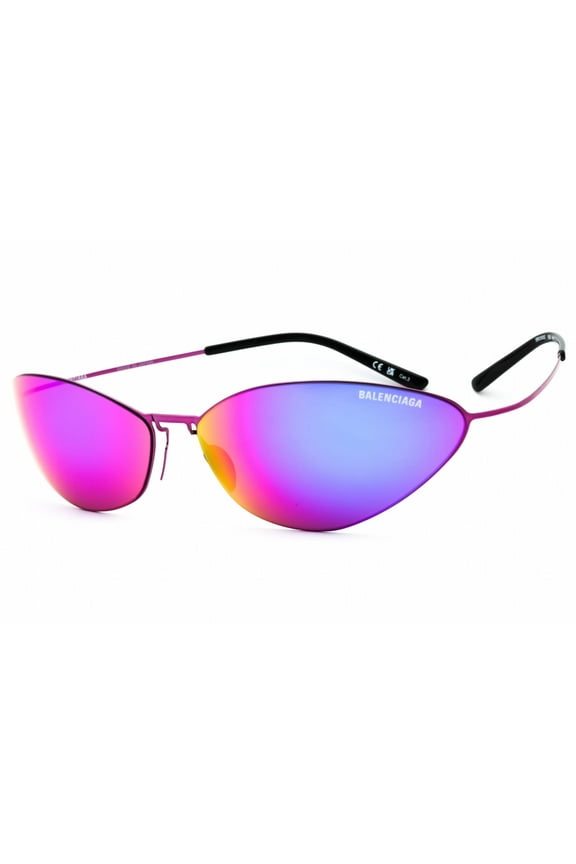 BB0350S 003 Unisex Pink Titanium Full Rim Sunglasses