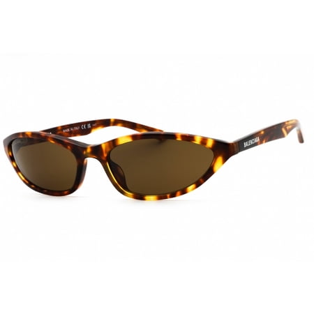Balenciaga BB0402S 003 59mm Cat Eye Sunglasses Women's Havana