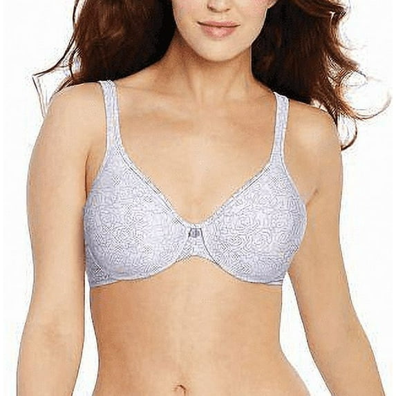 BALI Lilac Rose Print Passion for Comfort Underwire Bra, US 36C, UK 36C, NWOT