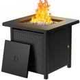 thumbnail image 1 of BALI OUTDOORS Propane Gas Fire Pit Table with Lid for Outside Backyard, Patio 50000 BTU 28 inch, 1 of 10