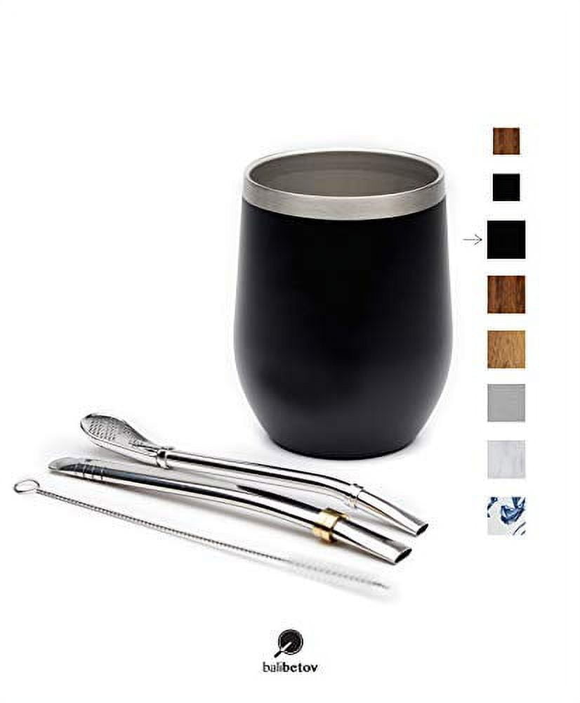Superior Stainless Steel Yerba Mate Kit (Black) – Balibetov