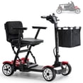 thumbnail image 1 of Mobility Scooter for Seniors & Adult, Electric Powered 4 Wheel Foldable 30 Miles Long Travel Range, Portable Ultra Lightweight Motorized Scooters, 1 of 11