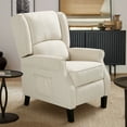 BALICHUN Therapeutic Manual Power Recliner, Small Wingback Chair for