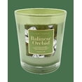 thumbnail image 1 of BALINESE ORCHID Zodax Illuminaria Floral Jar Candle 12 Ounce, 1 of 1