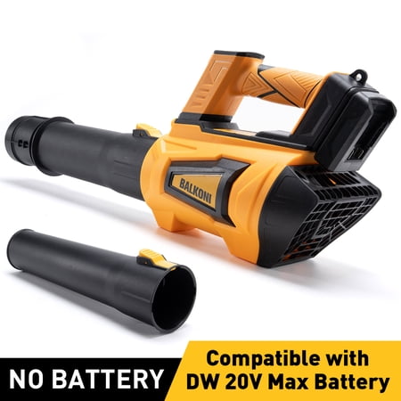 BALKONI Cordless Leaf Blower, Compatible with DeWalt 20V Battery, 800 CFM, 200 MPH