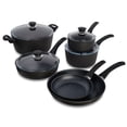 thumbnail image 1 of BALLARINI Arezzo by HENCKELS 10-pc Nonstick Cookware Set, Made In Italy, 1 of 9