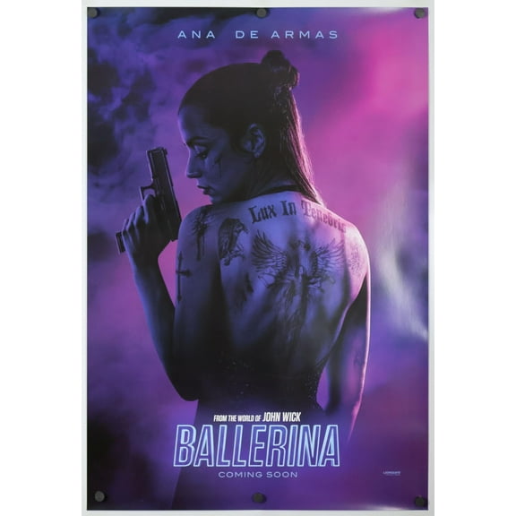 BALLERINA MOVIE POSTER 2025- INTL Advance - Ana De Armas - Keanu Reeves
