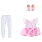 My Life As Ballerina Fashion Set for 18-inch Dolls, 3 Pieces