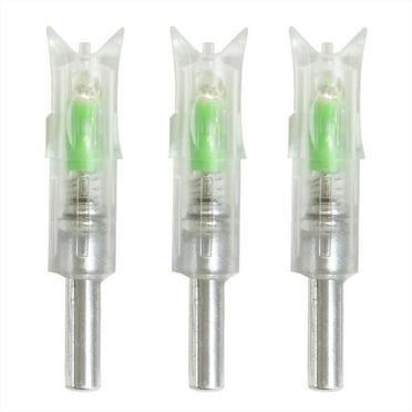 Ballista 8.8 mm LED Lighted Nocks for Crossbow Bolts 0.300" ID - Green