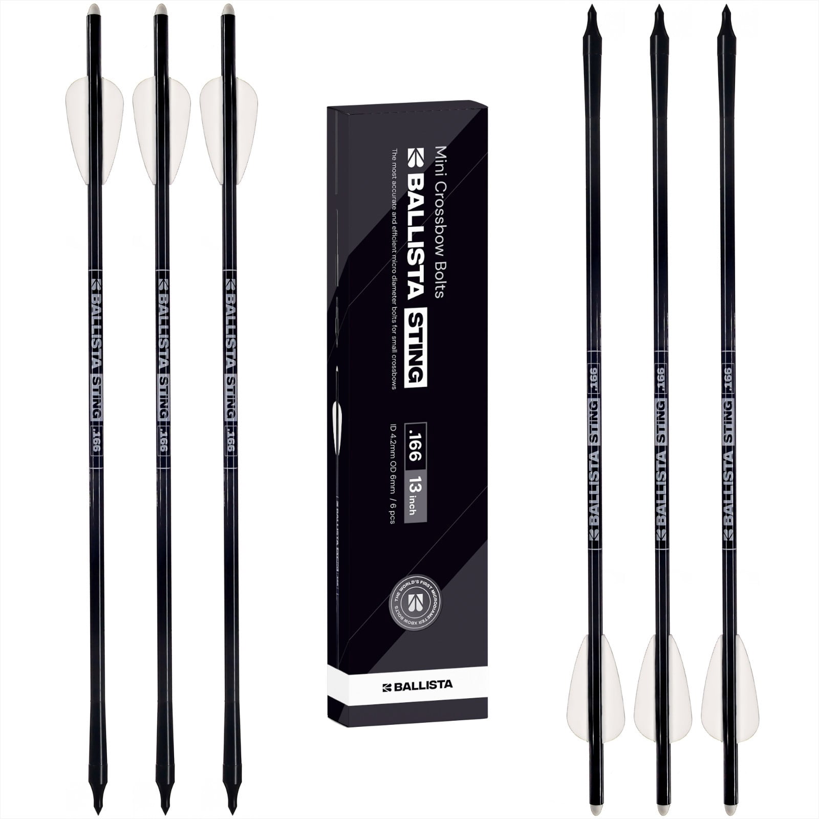 Black Eagle Executioner Bolts (6-Pack) - Bow & Arrow Depot