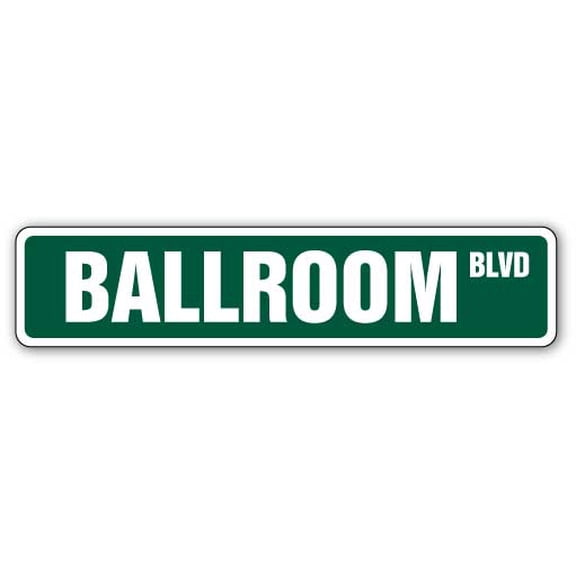 BALLROOM Street Sign ball room dance music party | Indoor/Outdoor | 36" Wide