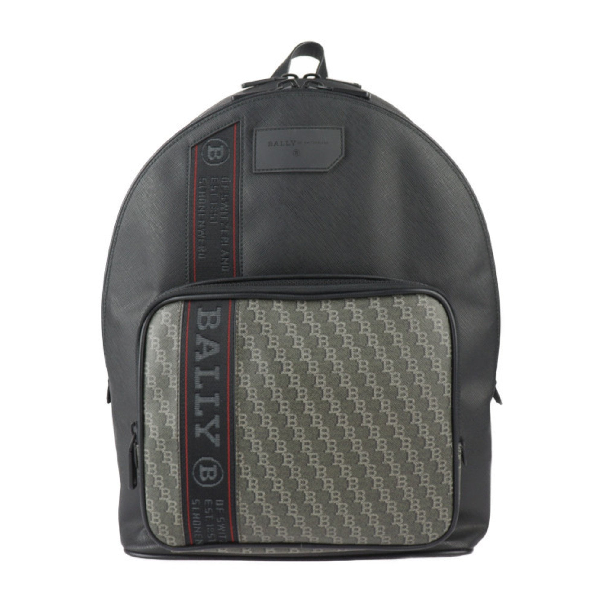 BALLY SARKIS.PBB OFF SHORE Backpack/Daypack 6235445 Leather Black Backpack Bally Backpacks for Men for sale - eBay main image 2