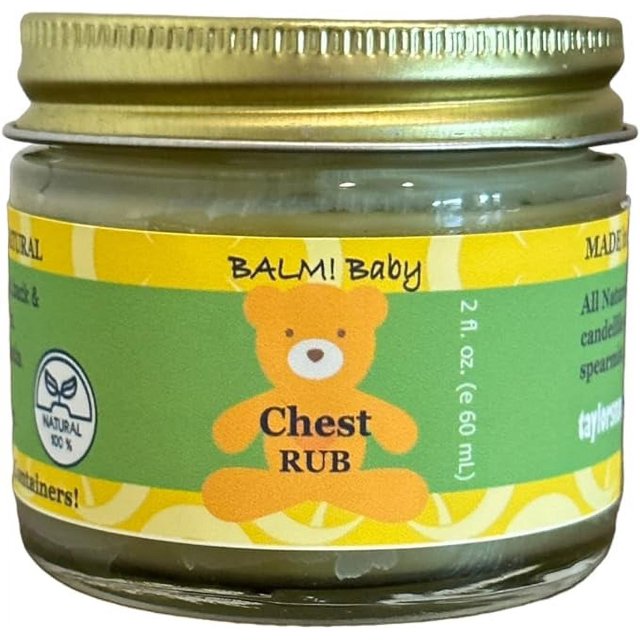 BALM! Baby Chest Rub Soothing Natural Chest Rub Balm with Eucalyptus