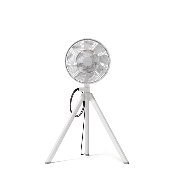 BALMUDA NatureWind Studio 35.5 in Standing Fan, 9 dB Quiet Operation, 5 Air Speeds Including Jet Mode, 150 Oscillation, Made in Japan, White