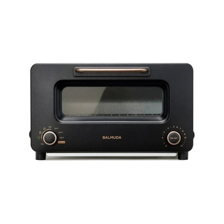 BALMUDA The Toaster Pro | Steam Oven Toaster | Compact Size 14.1″W × 12.6″D × 8.2″H | 6 Modes: Shokupan, Golden Toast, Pizza, Croissant, Oven, Salamander Grill | (Baking Tray Sold Separately) | Black