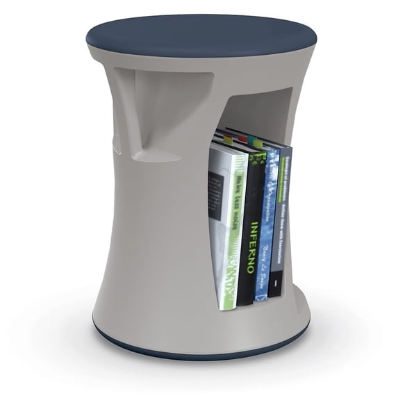 MooreCo Hierarchy Flipz Stool-Blue