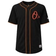 thumbnail image 1 of MLB Baltimore Orioles Men's Alternate Color Full Button Jersey, 1 of 5