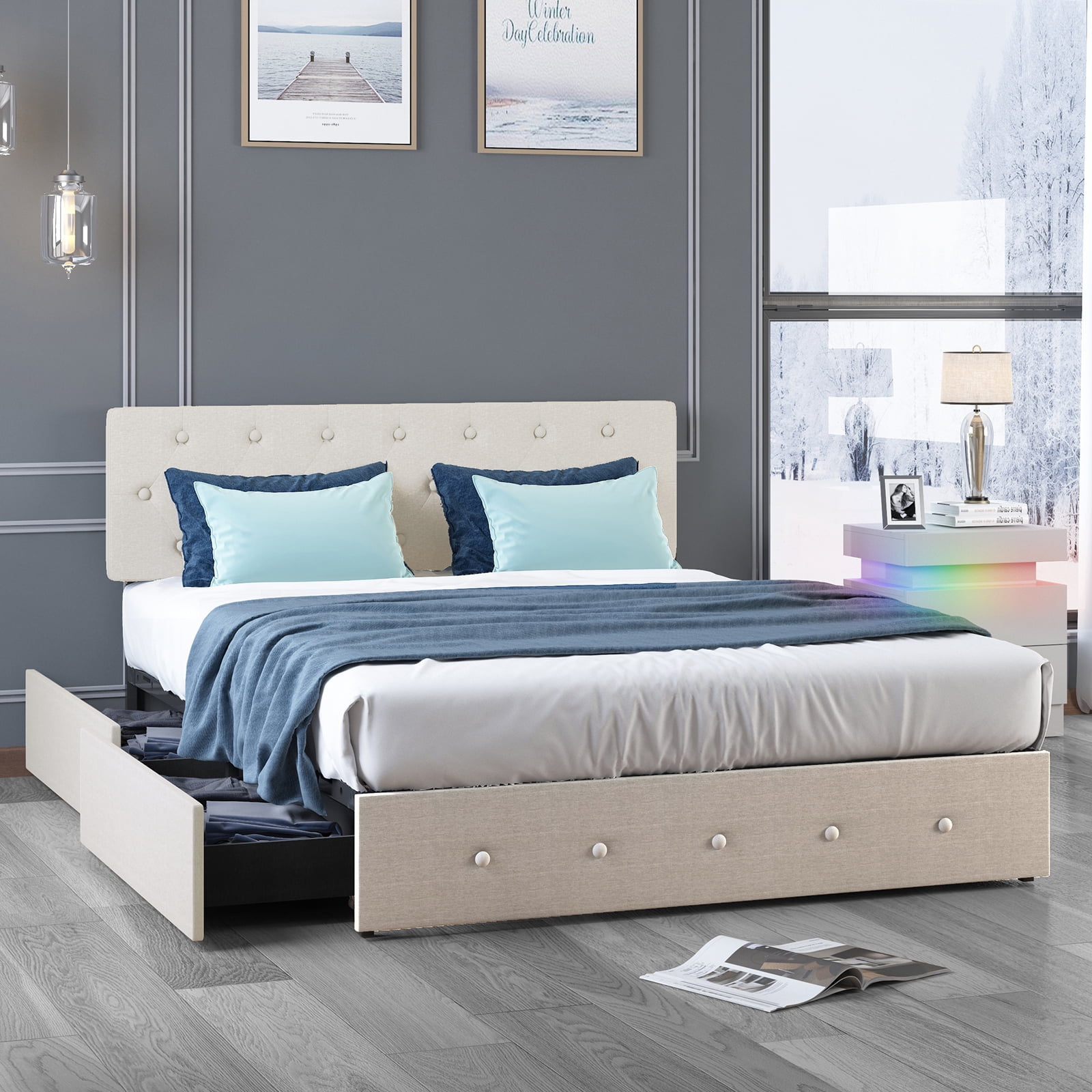 Putting slats on bed frame deals