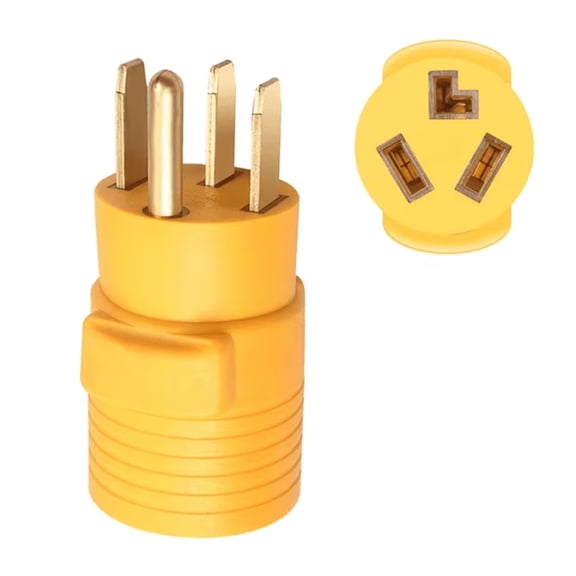 BALoFI 50A to 30A Dryer Adapter NEMA 14-50P to 10-30R 4-Pin to 3-Pin for RV Generator Welder Dryer