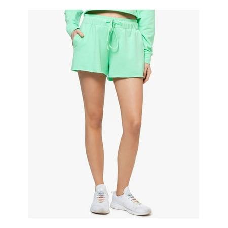 BAM by Betsy & Adam Women's Shorts Mint Small Raw-Hem