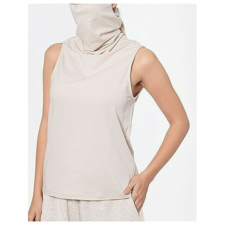 BAM by Betsy & Adam Womens Knit Top Mock-Neck Mask Solid