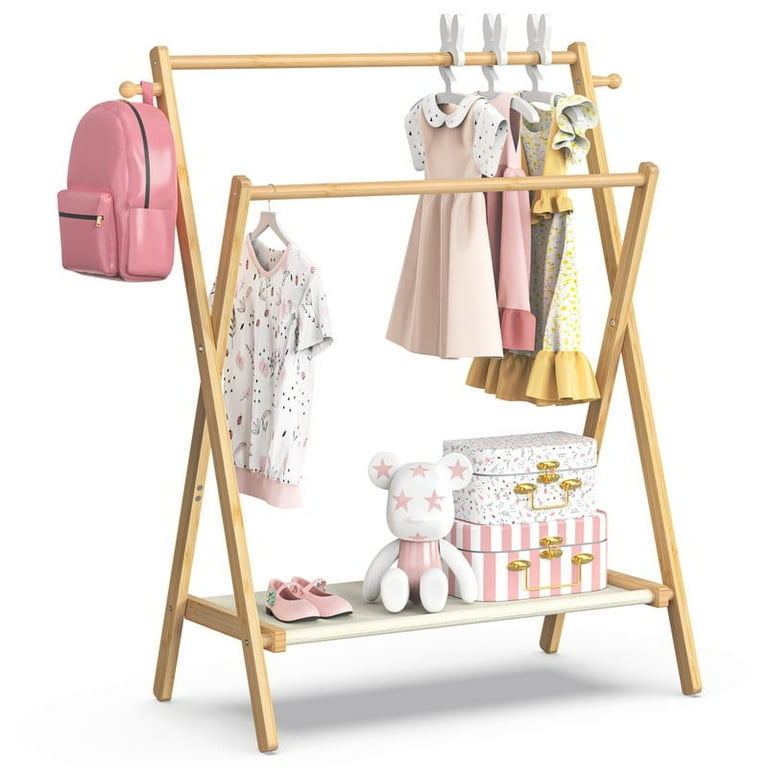 Clothes Rack Baby Girl Clothes Hangers BAMBOOHOMIE Kids