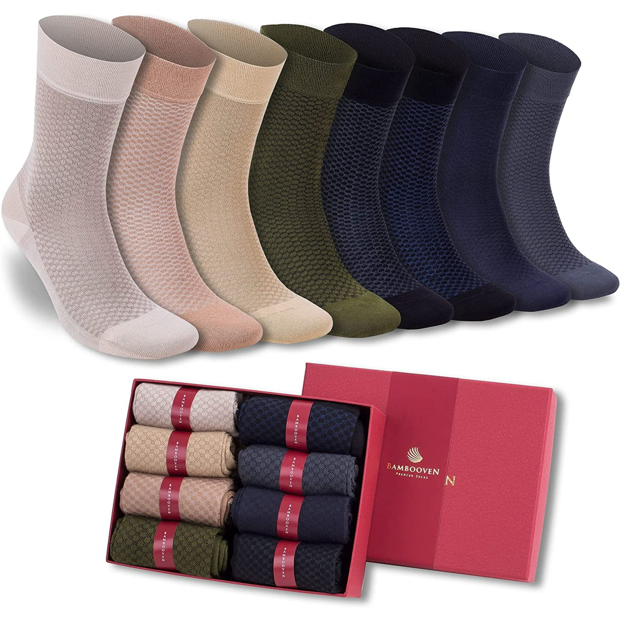 Men’s Bamboo Dress & Trouser Socks 6-Pack main image 0