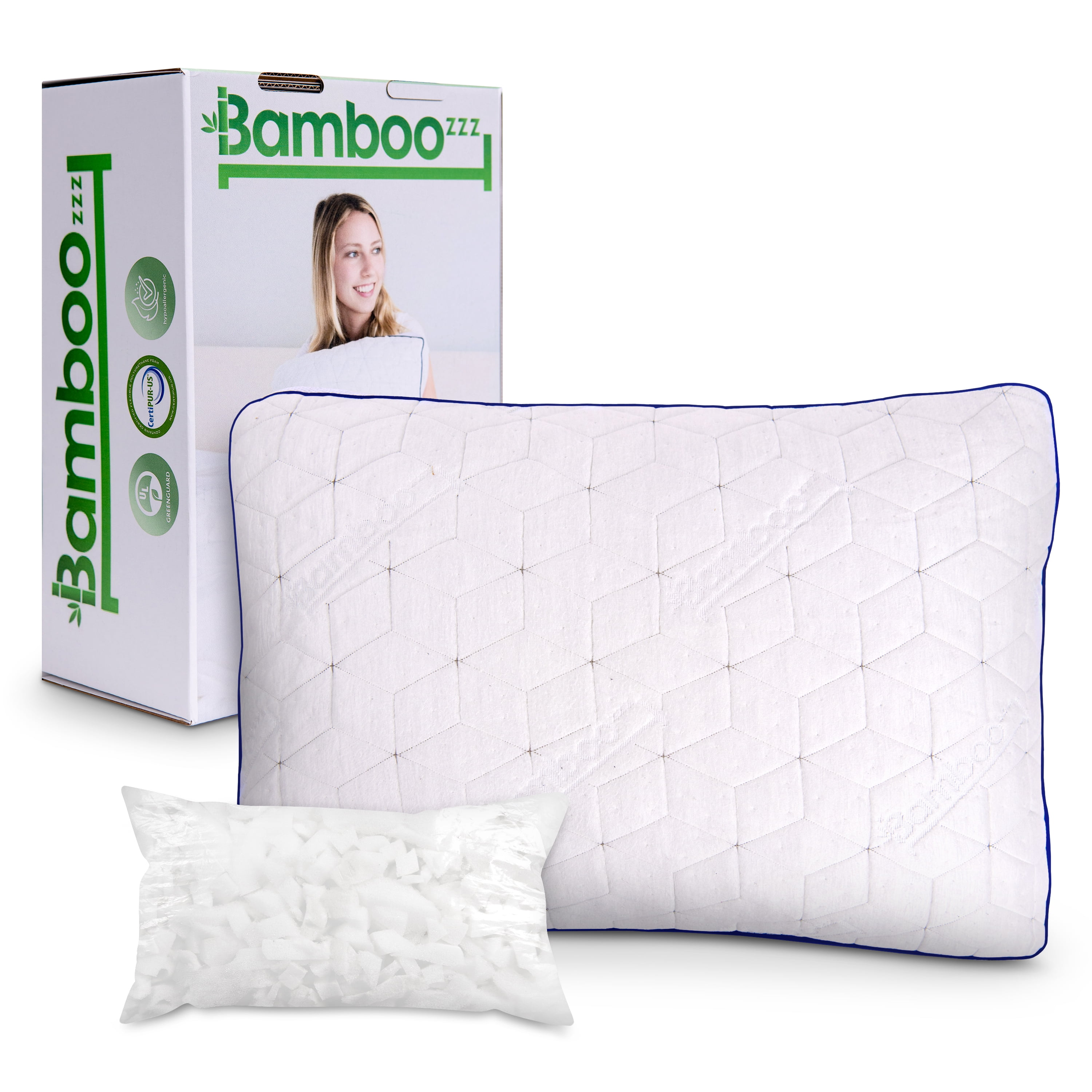 Miracle bamboo pillow walmart online