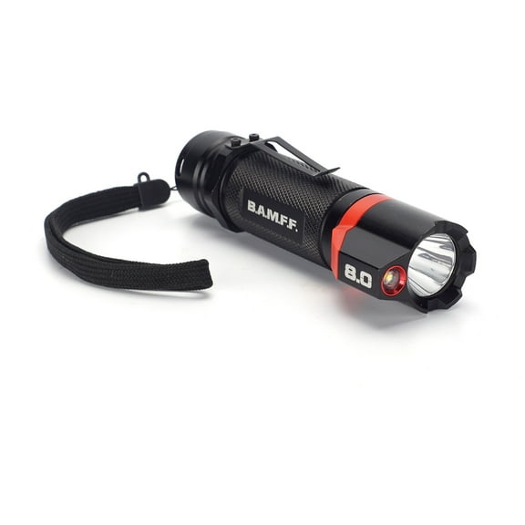 BAMFF 8.0 - 800 Lumen Rechargeable Dual LED Flashlight by STKR