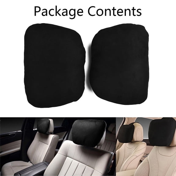 BAMILL 1 Pair Car Headrest Maybach Design S Class Ultra Soft Pillow For Mercedes Benz